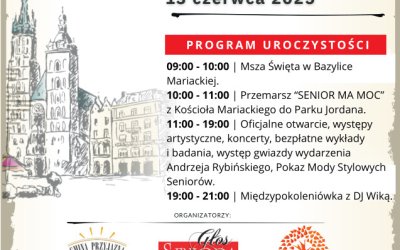 XII Międzynarodowe Senioralia w Krakowie 2025 – Największa Impreza Seniorska w Europie!